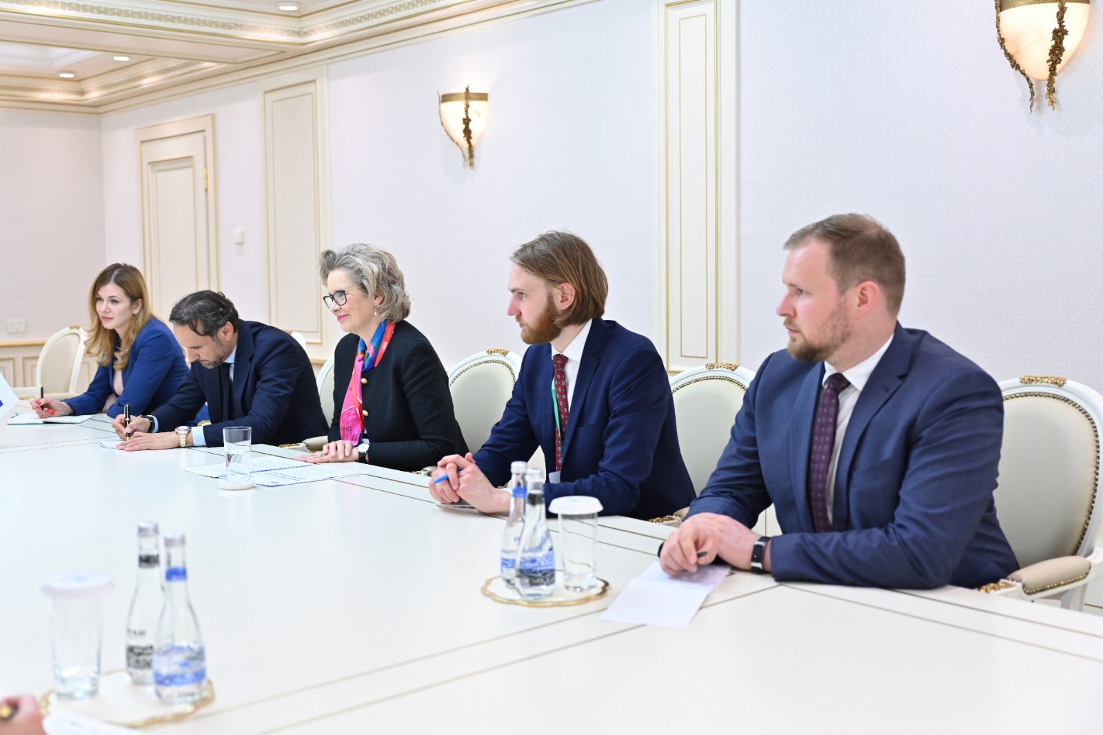 Milli Majlis Chair Sahiba Gafarova Meets with OSCE PA President